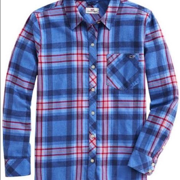 Vineyard Vines Tops - Vineyard Vines Relaxed Fit Plaid Button Down